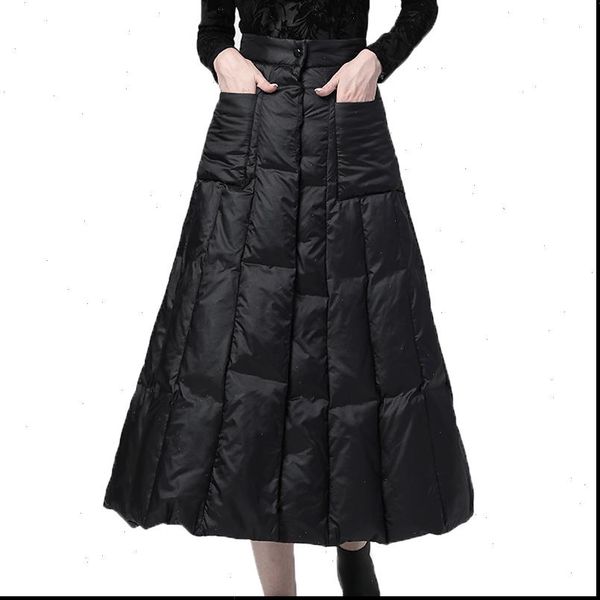 winter fashion long thicken down women skirts cotton warm casual a line pocket k1017, Black
winter fashion long thicken down women skirts cotton warm casual a line pocket k1017, Black