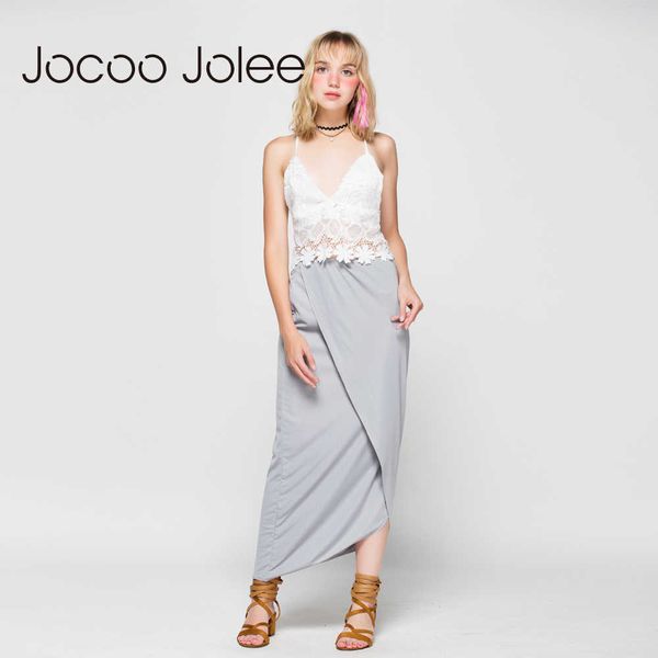 jocoo jolee women lace vest dress 2 set summer beach boho pencil slim dress v-neck ankle-length party asymmetrical dress 210619, Black;gray
jocoo jolee women lace vest dress 2 set summer beach boho pencil slim dress v-neck ankle-length party asymmetrical dress 210619, Black;gray