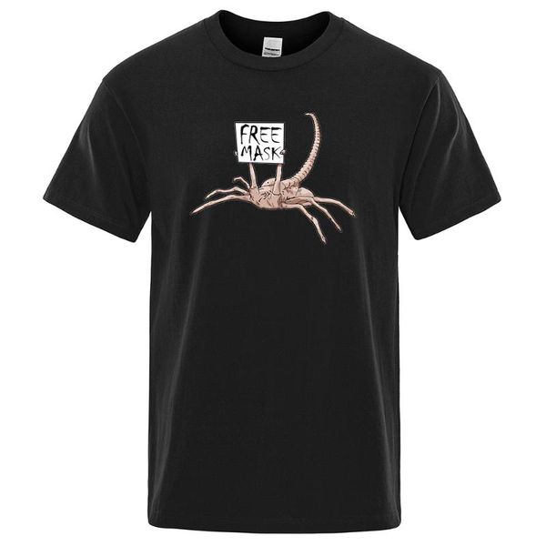 men's t-shirts interesting pattern alien mask printed t shirt brand short sleeve men shirts punk hip hop vintage crew neck, White;black
men's t-shirts interesting pattern alien mask printed t shirt brand short sleeve men shirts punk hip hop vintage crew neck, White;black