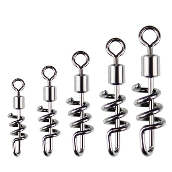 fishing hooks swivels with screwed snap quick connector copper stainless steel solid ring accessories 20pcs/set hx02
fishing hooks swivels with screwed snap quick connector copper stainless steel solid ring accessories 20pcs/set hx02