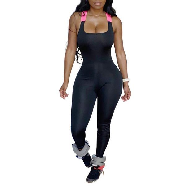 gym clothing fashion women ladies summer sports casual sleeveless backless jumpsuit skinny tight back cross bandage rompers black, White;black
gym clothing fashion women ladies summer sports casual sleeveless backless jumpsuit skinny tight back cross bandage rompers black, White;black