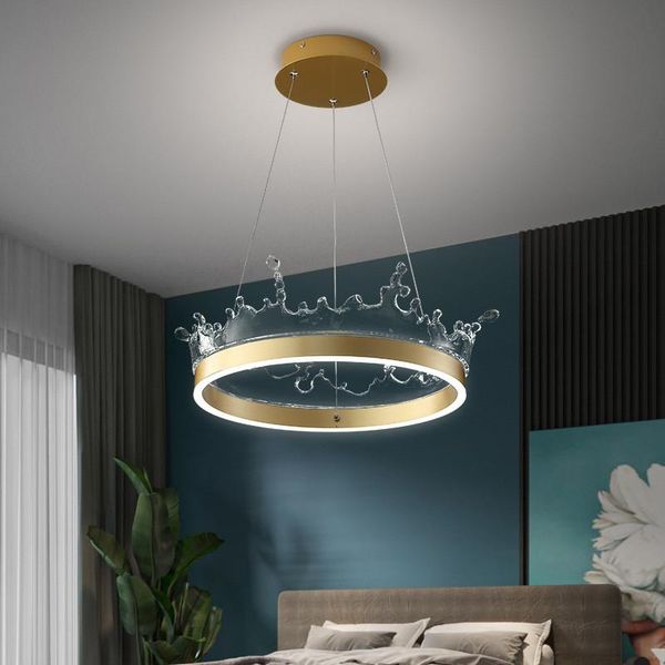 pendant lamps nordic crown led lamp round metal hanging water shape acrylic cable suspend indoor lighting
pendant lamps nordic crown led lamp round metal hanging water shape acrylic cable suspend indoor lighting