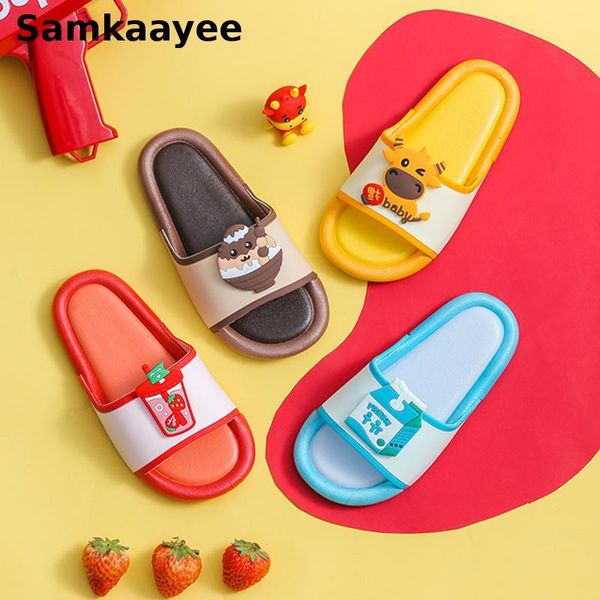 slipper 3-15y children slippers summer kids sandals boys girls cartoon animation shoes soft flat heels non-slip indoor baby flip flops15, Black;grey
slipper 3-15y children slippers summer kids sandals boys girls cartoon animation shoes soft flat heels non-slip indoor baby flip flops15, Black;grey