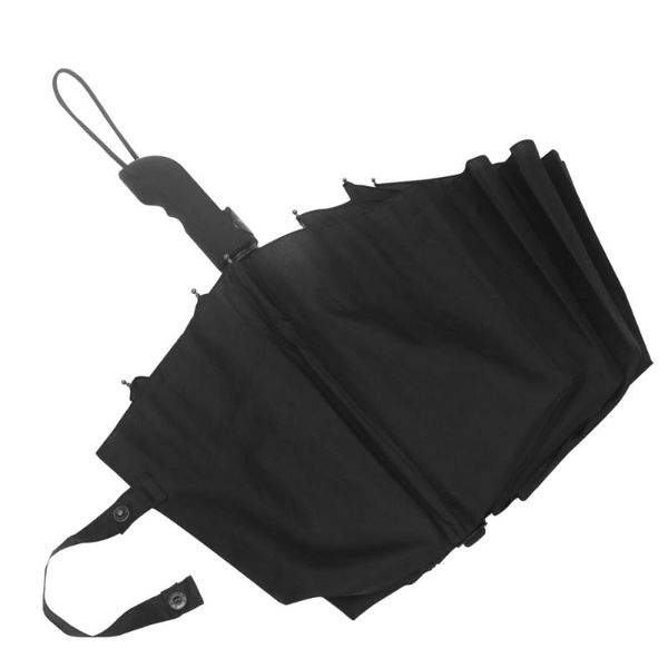 umbrellas fashion automatic umbrella windproof three folding compact travel (black)
umbrellas fashion automatic umbrella windproof three folding compact travel (black)