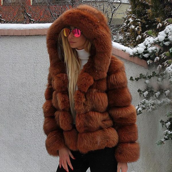 women's fur & faux 2021 fashion women short winter jacket natural real coat with big hood warm genuine coats, Black
women's fur & faux 2021 fashion women short winter jacket natural real coat with big hood warm genuine coats, Black