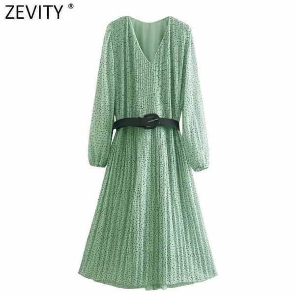 zevity women vintage v neck dots print sashes pleated midi dress femme chic puff sleeve casual slim summer a line vestido ds8141 210603, Black;gray
zevity women vintage v neck dots print sashes pleated midi dress femme chic puff sleeve casual slim summer a line vestido ds8141 210603, Black;gray