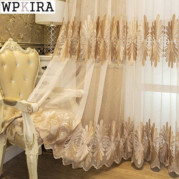 curtain & drapes european luxury beige coffee for living room embroidered sheer french window voile drape wave bottom s305#e
curtain & drapes european luxury beige coffee for living room embroidered sheer french window voile drape wave bottom s305#e