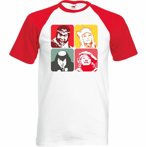 monkey magic-mens funny retro tv program show s \ s baseball d6, White;black 
monkey magic-mens funny retro tv program show s \ s baseball d6, White;black