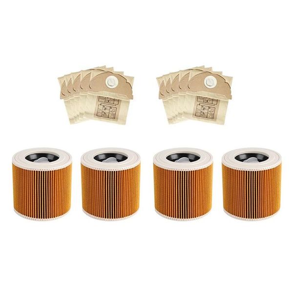 vacuum cleaners 1set hepa filters + dust bags for karcher wd2250 a2004 a2054 mv2 wd2 cleaner replacement spare parts accessories
vacuum cleaners 1set hepa filters + dust bags for karcher wd2250 a2004 a2054 mv2 wd2 cleaner replacement spare parts accessories