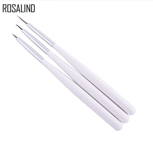 nail brushes rainbow brush gel for manicure acrylic uv extension pen polish painting drawing paint tools, Yellow