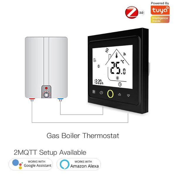 smart home control zigbee thermostat temperature controller 2mqsetup for water/electric floor heating water/gas boiler with alexa google
smart home control zigbee thermostat temperature controller 2mqsetup for water/electric floor heating water/gas boiler with alexa google