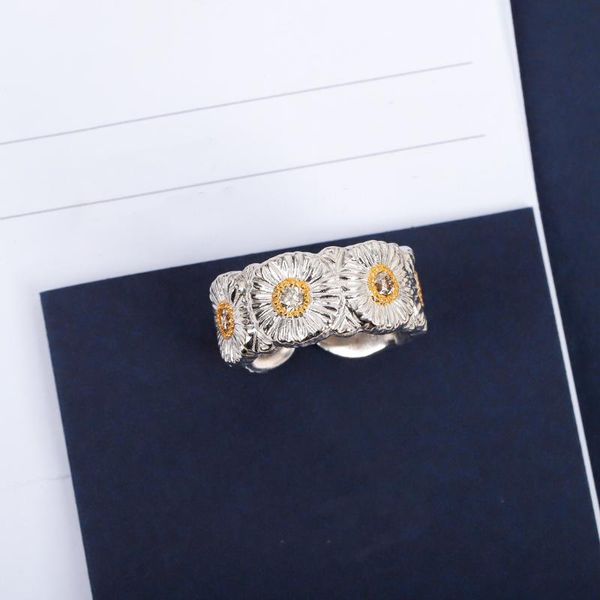 pure 925 sterling silver party jewelry for women europe luxury daisy chrysanthemum flower ring cluster rings, Golden;silver
pure 925 sterling silver party jewelry for women europe luxury daisy chrysanthemum flower ring cluster rings, Golden;silver