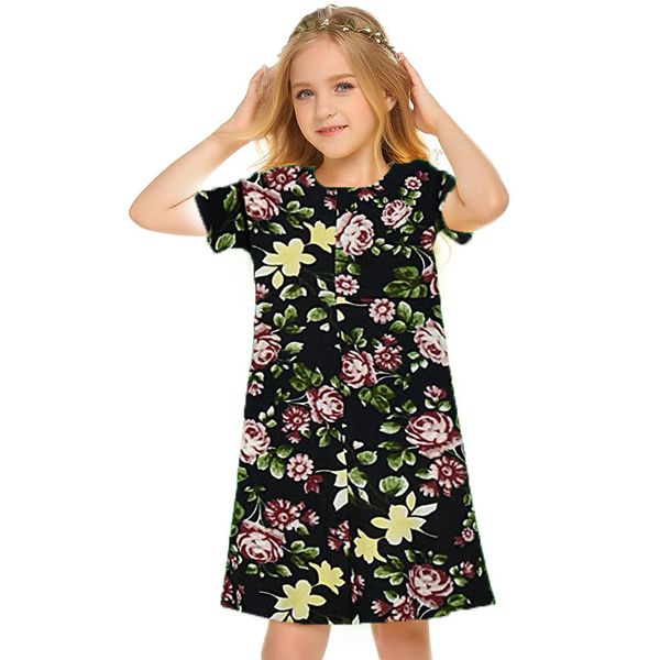 rose print dress, short-sleeved print dress, children's casual dress, a-line skirt knee-length, simple, elegant and colorful 5-15 years, Red;yellow
rose print dress, short-sleeved print dress, children's casual dress, a-line skirt knee-length, simple, elegant and colorful 5-15 years, Red;yellow