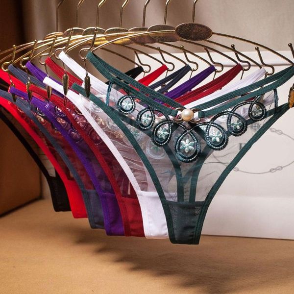 women's panties g-string temptation low-waist lace thong pearl decoration transparent open crotch mesh women exotic lingerie briefs, Black;pink
women's panties g-string temptation low-waist lace thong pearl decoration transparent open crotch mesh women exotic lingerie briefs, Black;pink