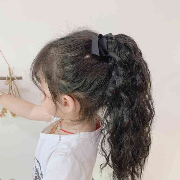 hip wig hop children's women's long beard horsetail corn wool curly hair horse, Black
hip wig hop children's women's long beard horsetail corn wool curly hair horse, Black