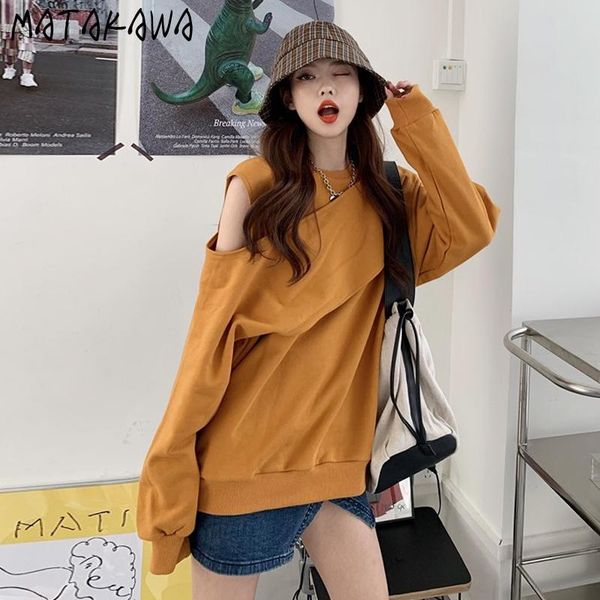 women's hoodies & sweatshirts matakawa autumn korean o neck long sleeve hollow out loose pullovers solid casual patchwork sweatshirt, Black
women's hoodies & sweatshirts matakawa autumn korean o neck long sleeve hollow out loose pullovers solid casual patchwork sweatshirt, Black