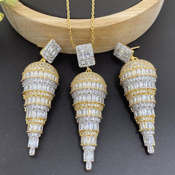 earrings & necklace vanifin fashion jewelry set artistic shiny centrum zirconia micro pave with for women banquet party gift, Silver
earrings & necklace vanifin fashion jewelry set artistic shiny centrum zirconia micro pave with for women banquet party gift, Silver