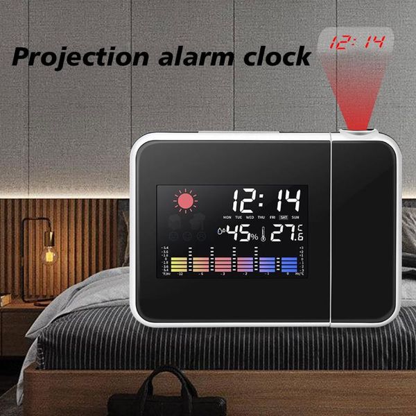 other clocks & accessories led alarm clock digital projection temperature time date display projector calendar usb charger table
other clocks & accessories led alarm clock digital projection temperature time date display projector calendar usb charger table