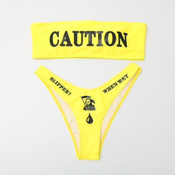letter print bikini 2021 bandeau swimwear women push up swimsuit female bather bathing suit summer beach wear swimming suit, White;black
letter print bikini 2021 bandeau swimwear women push up swimsuit female bather bathing suit summer beach wear swimming suit, White;black