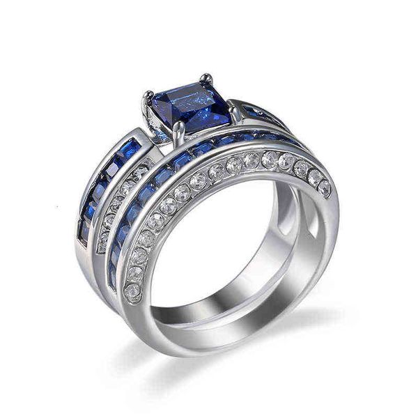 ring selling wedding blue zircon ring jewelry inlaid with diamond creative, Slivery;golden
ring selling wedding blue zircon ring jewelry inlaid with diamond creative, Slivery;golden