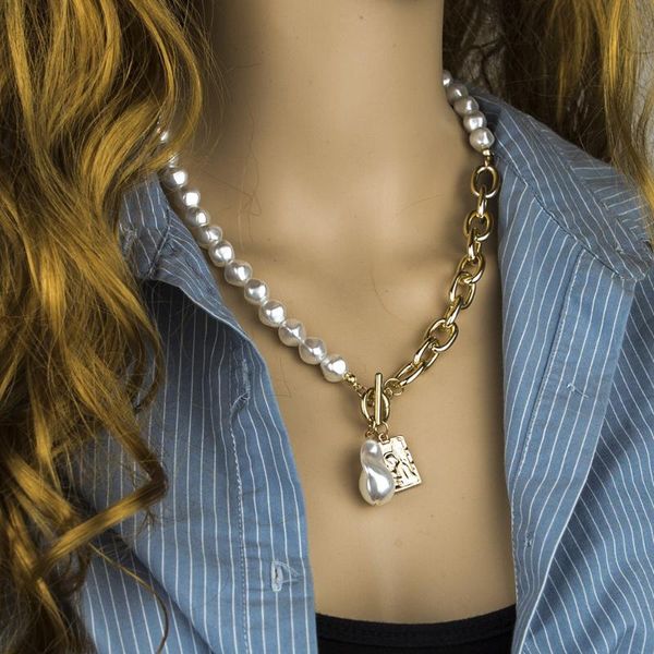 pendant necklaces selling retro geometric squares and pearl necklace fashion, Silver
pendant necklaces selling retro geometric squares and pearl necklace fashion, Silver