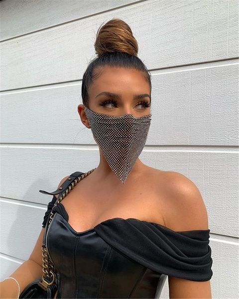 high-quality masks 2021 women's rhinestone metal flash jewelry mask z1201 b2os
high-quality masks 2021 women's rhinestone metal flash jewelry mask z1201 b2os