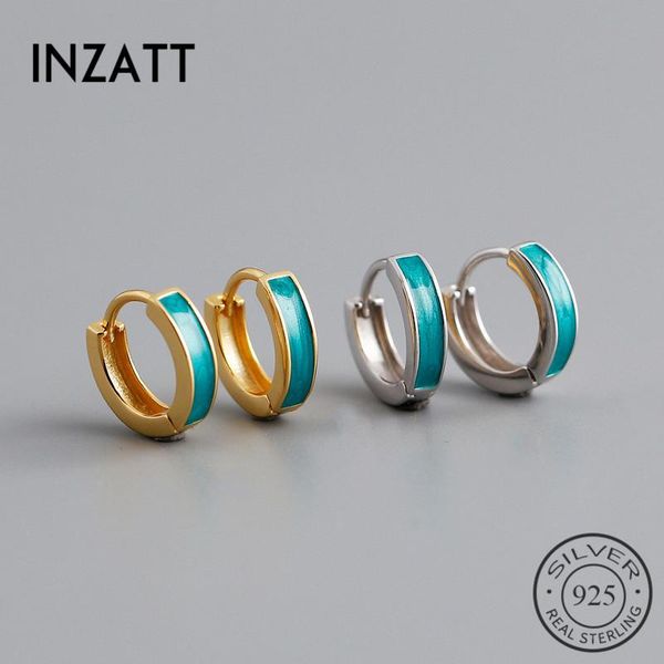 hoop & huggie inzareal 925 sterling silver enamel green round huggies earrings for fashion women party fine jewelry hiphop accessories, Golden;silver
hoop & huggie inzareal 925 sterling silver enamel green round huggies earrings for fashion women party fine jewelry hiphop accessories, Golden;silver
