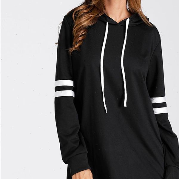 40 dress oversized long sleeve womens sweatshirts loose casual dresses streetwear clothes moletons, Black
40 dress oversized long sleeve womens sweatshirts loose casual dresses streetwear clothes moletons, Black