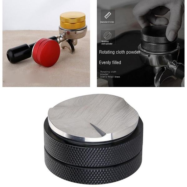 coffee filters 1 piece adjustable tamper stainless distributor leveler espresso fits for 51mm portafilters in stock
coffee filters 1 piece adjustable tamper stainless distributor leveler espresso fits for 51mm portafilters in stock