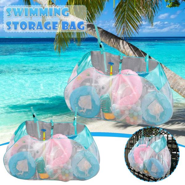 storage bags large capacity hanging bag organizer for swimming pool swim ring net beach accessories
storage bags large capacity hanging bag organizer for swimming pool swim ring net beach accessories
