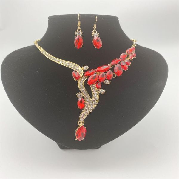 earrings & necklace 5 colors crystal wedding jewelry set women gold color dress accessories bridesmaid, Silver
earrings & necklace 5 colors crystal wedding jewelry set women gold color dress accessories bridesmaid, Silver