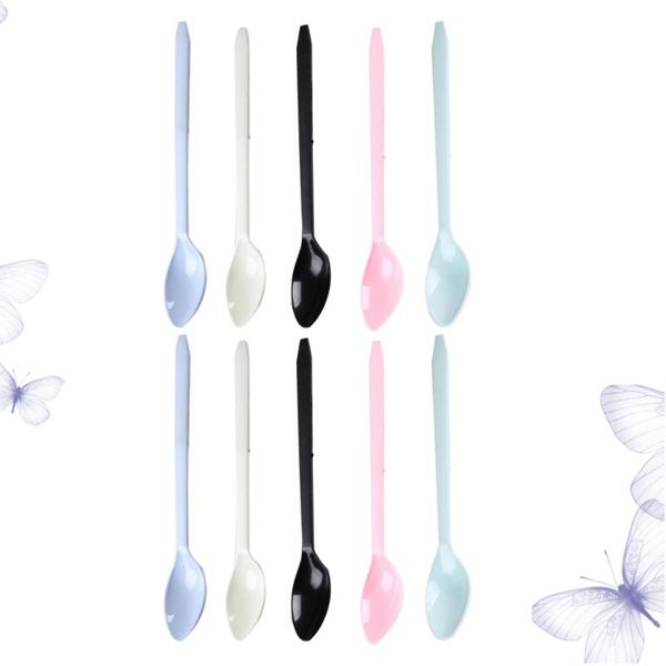 spoons 100pcs 19cm plastic disposable dessert spoon set flatware for barbecue party shop (+ green + black blue
spoons 100pcs 19cm plastic disposable dessert spoon set flatware for barbecue party shop (+ green + black blue