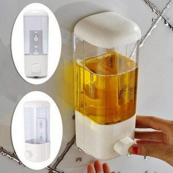 500ml liquid soap dispenser wall mounted bathroom shower lotion bottles manual press tool
500ml liquid soap dispenser wall mounted bathroom shower lotion bottles manual press tool