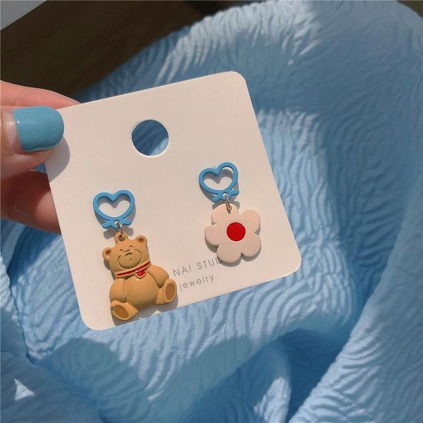 dangle & chandelier fashion cute flower earrings for women girl diy cartoon animal bear creative drop jewelry gifts, Silver
dangle & chandelier fashion cute flower earrings for women girl diy cartoon animal bear creative drop jewelry gifts, Silver