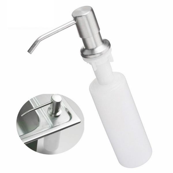 liquid soap dispenser 300ml stainless steel kitchen sink counterbuilt in hand pump 360 degrees rotary
liquid soap dispenser 300ml stainless steel kitchen sink counterbuilt in hand pump 360 degrees rotary
