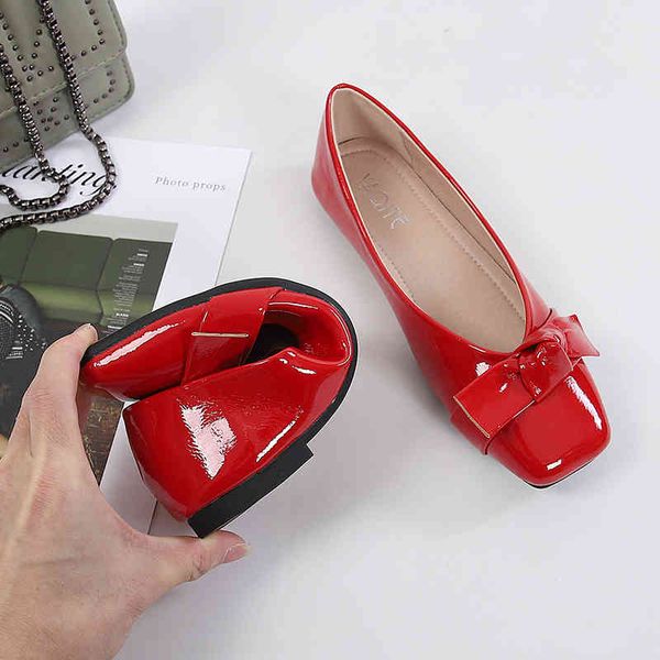 choussure femme flats shoes classic shallow square toe flats casual coat of paint shoes flat shoes women zapatos de mujer 823, Black
choussure femme flats shoes classic shallow square toe flats casual coat of paint shoes flat shoes women zapatos de mujer 823, Black