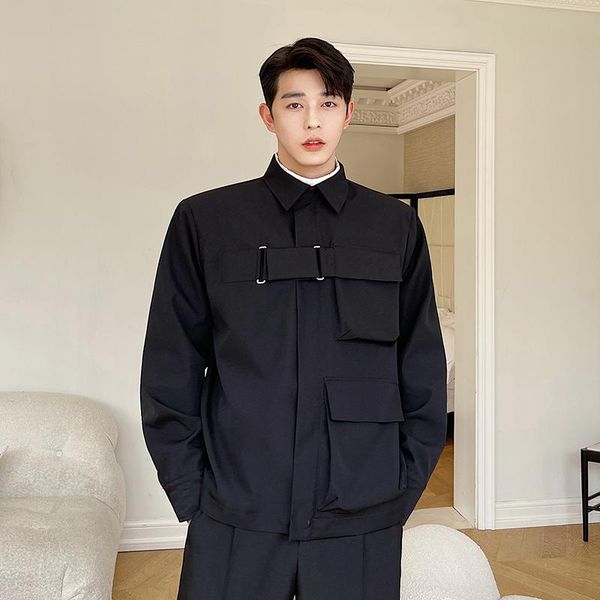men's jackets autumn japanese functional style multi pocket fashion brand work jacket loose casual ruffian handsome large coat, Black;brown
men's jackets autumn japanese functional style multi pocket fashion brand work jacket loose casual ruffian handsome large coat, Black;brown