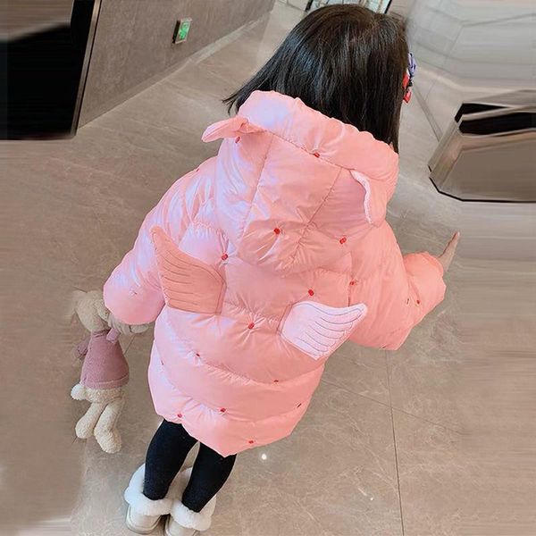 down coat winter jacket for girls children's clothing cherry embroidery warm long cute hat 3-7 years kids parkas girl baby, Blue;gray
down coat winter jacket for girls children's clothing cherry embroidery warm long cute hat 3-7 years kids parkas girl baby, Blue;gray