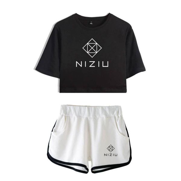 kpop korean team niziu logo women tracksuits make you happy print two piece set shorts lovely t shirt clothes, Gray
kpop korean team niziu logo women tracksuits make you happy print two piece set shorts lovely t shirt clothes, Gray