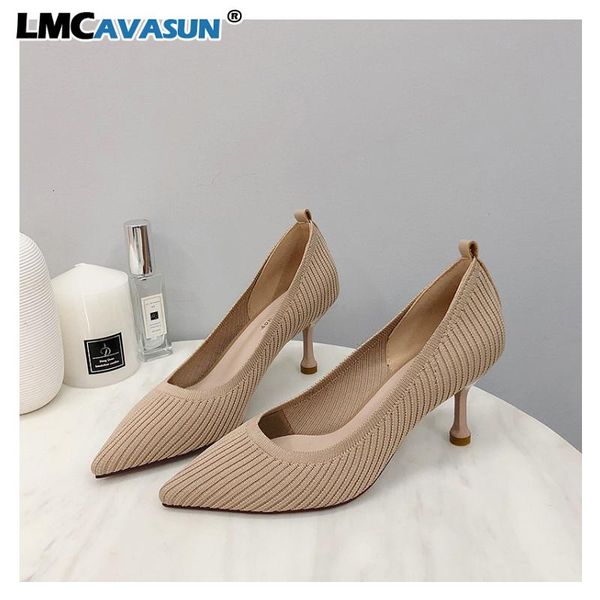 dress shoes lmcavasun 2021 fashion high heels women pumps thin heel classic black beige ladies wedding elastic zapatos de mujer
dress shoes lmcavasun 2021 fashion high heels women pumps thin heel classic black beige ladies wedding elastic zapatos de mujer