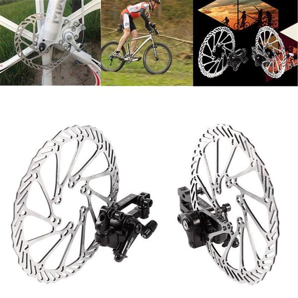 bike brakes 1 pair of mechanical disc brake front & rear rotor kit for mountain bicycle
bike brakes 1 pair of mechanical disc brake front & rear rotor kit for mountain bicycle