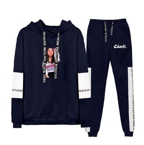 men's tracksuits charli d'amelio versatile casual 4xl fashion fall suit hoodies sportswear hooded sweatshirt+pant two piece set, Gray
men's tracksuits charli d'amelio versatile casual 4xl fashion fall suit hoodies sportswear hooded sweatshirt+pant two piece set, Gray