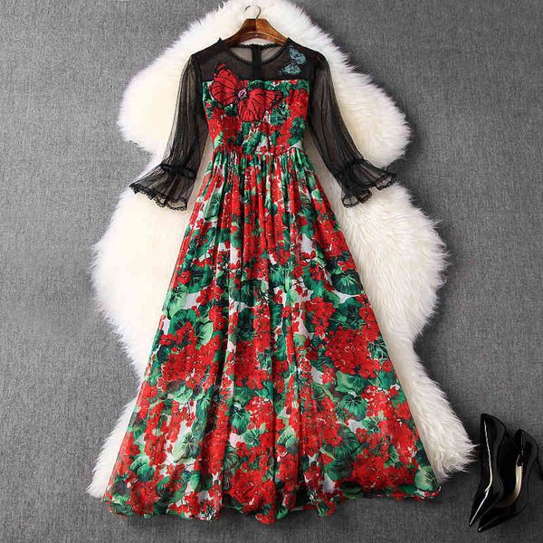 casual dresses spring summer flare sleeve round neck floral print tulle panelled sequins mid-calf dress & fashion lm0914t10654 bceu, Black;gray
casual dresses spring summer flare sleeve round neck floral print tulle panelled sequins mid-calf dress & fashion lm0914t10654 bceu, Black;gray