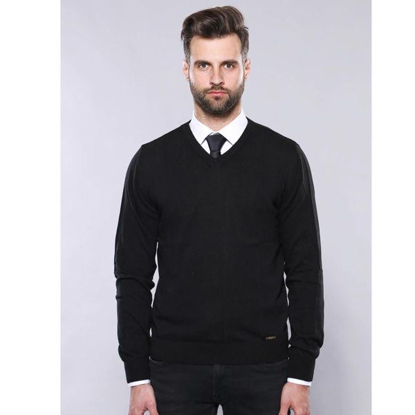 men's sweaters grandpa v-neck korean sweater mens fashion autumn men vintage black v neck, White;black
men's sweaters grandpa v-neck korean sweater mens fashion autumn men vintage black v neck, White;black