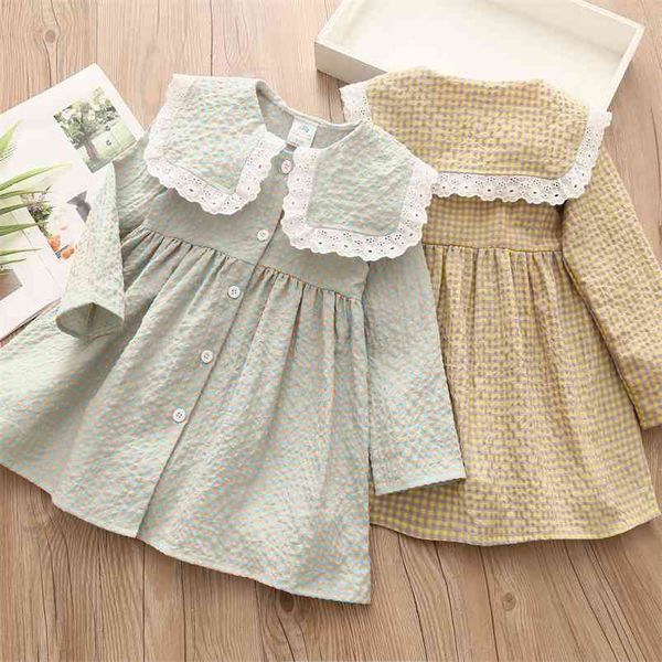 spring autumn 2 3 4 6 8 10 years turn-down collar long sleeve cotton princess school preppy style dress for kids baby girl 210625, Red;yellow
spring autumn 2 3 4 6 8 10 years turn-down collar long sleeve cotton princess school preppy style dress for kids baby girl 210625, Red;yellow