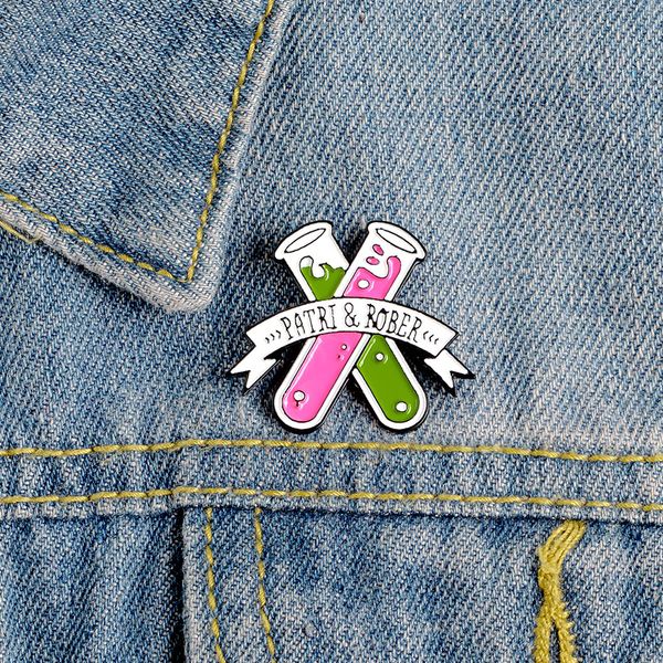 double test tube pins brooches patri boer instruments doctor medical school jewelry gifts men women brooches, Blue
double test tube pins brooches patri boer instruments doctor medical school jewelry gifts men women brooches, Blue