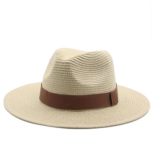 wide brim hats sun summer spring jazz caps ribbon band classic khaki black white outdoor beach protective casual women men straw, Blue;gray
wide brim hats sun summer spring jazz caps ribbon band classic khaki black white outdoor beach protective casual women men straw, Blue;gray