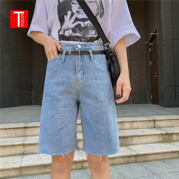 summer high waist shorts knee length jeans wide leg for women denim fashion biker plus size black women's, Blue
summer high waist shorts knee length jeans wide leg for women denim fashion biker plus size black women's, Blue