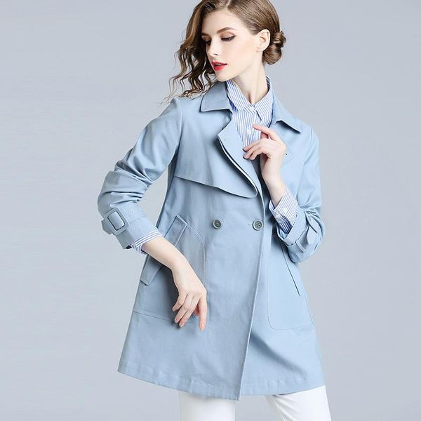 women's trench coats alixman fashion coat blue mid-length versatile plus size pocket, Tan;black
women's trench coats alixman fashion coat blue mid-length versatile plus size pocket, Tan;black