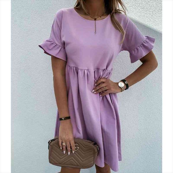 summer street beach mini ruffles womens dress fashion home casual holiday short sleeve, Black;gray
summer street beach mini ruffles womens dress fashion home casual holiday short sleeve, Black;gray